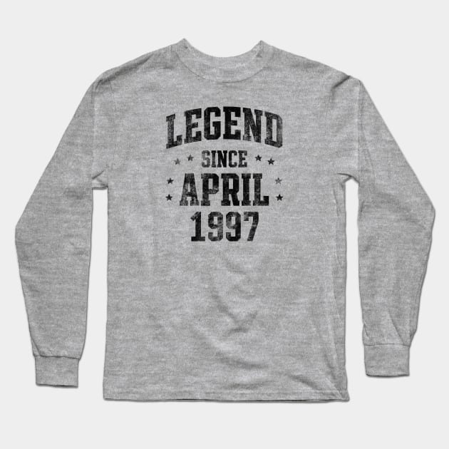 Legend since April 1997 Long Sleeve T-Shirt by Creativoo